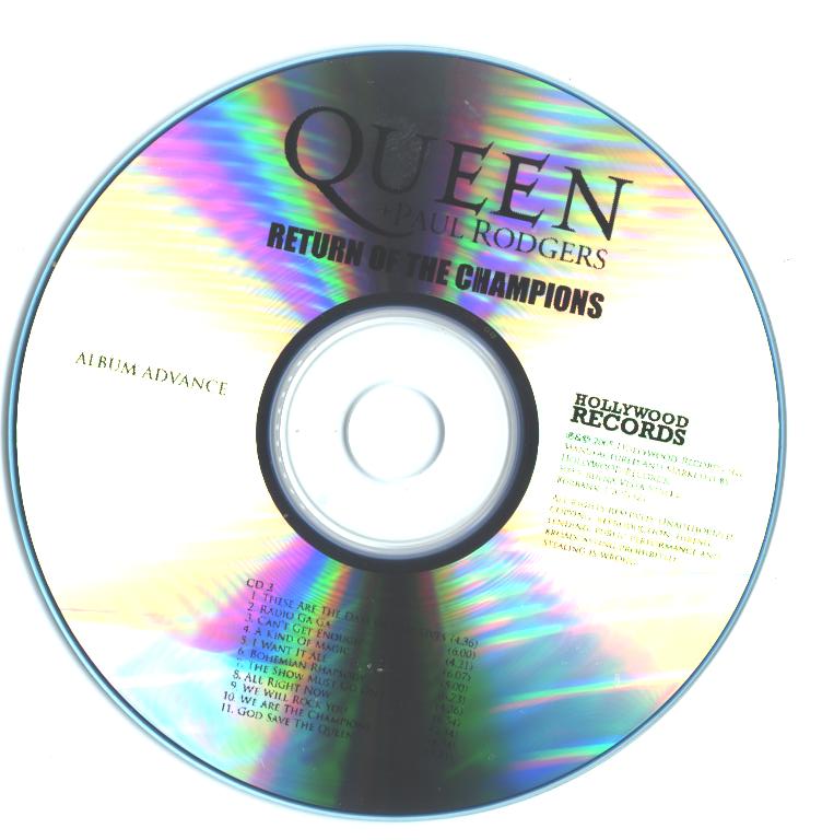 Queen And Paul Rodgers  Return Of The Champions (2005) : CD2
